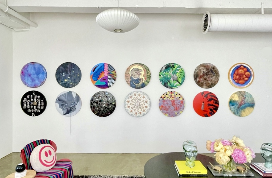 METALHAUSGALLERY5 Evoke install at MHG