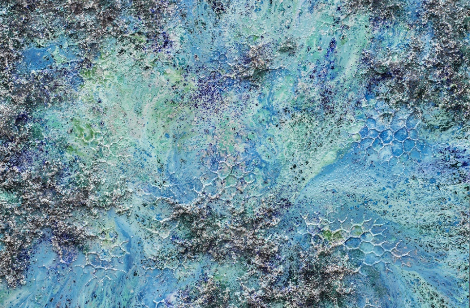 the earth xv 2019. 120x160cm 4722x6322